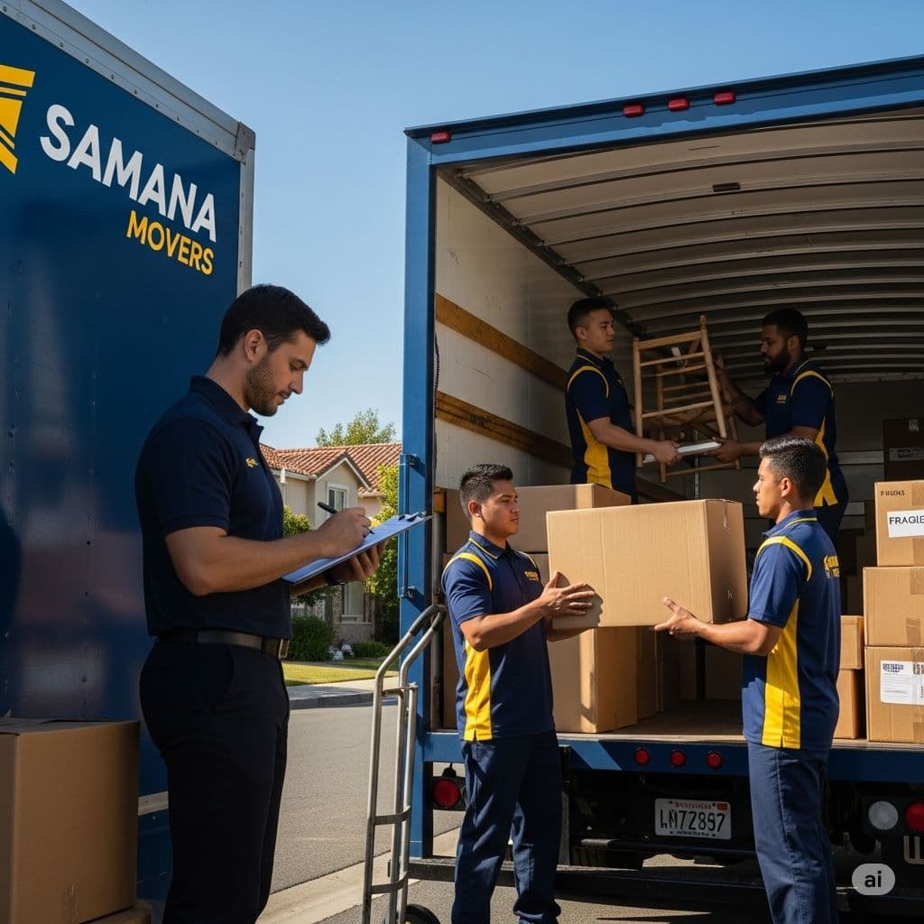 moving day work of samana movers