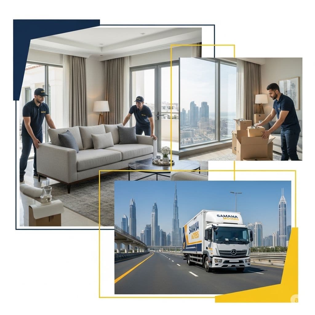 Samana Movers local moving services in Dubai
