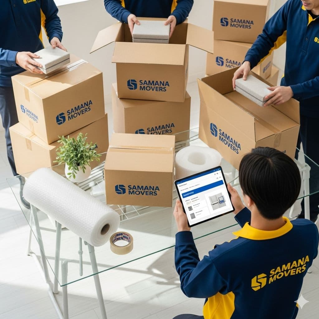 packing service by samana movers